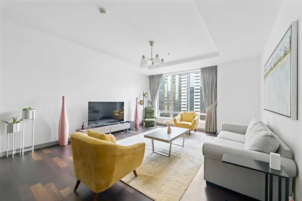 Luxury 2Br Difc Full Kitchen, Pool, Gym Near Restaurants Lejlighed Dubai 0*,